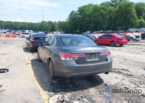 2012 Honda Accord 2.4 Ex-L из США, поврежденный, VIN 1HGCP2F80CA052455